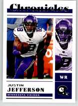 2022 Panini Chronicles #21 Justin Jefferson