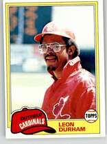 1981 Topps Base Set #321 Leon Durham
