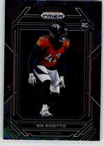 2022 Panini Prizm #398 Nik Bonitto