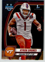 2024 Bowman Chrome University #119 Kyron Drones