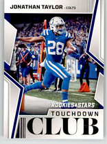 2022 Panini Rookies & Stars Touchdown Club #TD-6 Jonathan Taylor