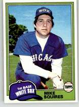 1981 Topps Base Set #292 Mike Squires