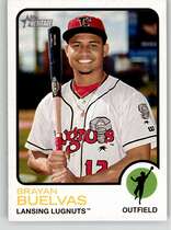 2022 Topps Heritage Minor League #8 Brayan Buelvas