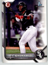 2022 Bowman Prospects #BP-8 Benyamin Bailey