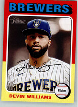 2024 Topps Heritage #330 Devin Williams