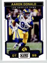 2023 Score Base Set #165 Aaron Donald