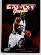 2025 Topps Chrome Cosmic Galaxy Greats #GG-6 Karl Malone