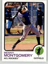2022 Topps Heritage Minor League #100 Benny Montgomery