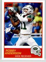2019 Score Base Set #156 Robby Anderson