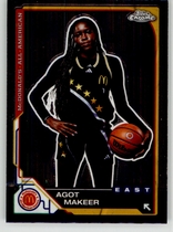 2025 Topps Chrome McDonalds All American #17 Agot Makeer