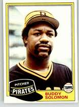 1981 Topps Base Set #298 Buddy Solomon