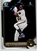 2022 Bowman Chrome Prospects #BCP-128 Felix Valerio