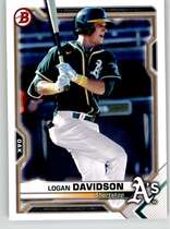 2021 Bowman Prospects #BP-115 Logan Davidson