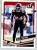 2023 Donruss Base Set #17 A.J. Terrell