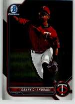 2022 Bowman Chrome Draft #BDC-107 Danny De Andrade