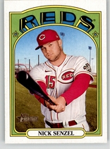 2021 Topps Heritage High Number #672 Nick Senzel