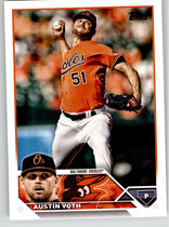 2023 Topps Base Set Series 2 #647 Austin Voth