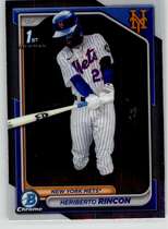 2024 Bowman Chrome Prospects #BCP-172 Heriberto Rincon