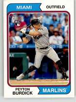 2023 Topps Heritage #322 Peyton Burdick