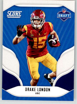 2022 Score NFL Draft #D18 Drake London