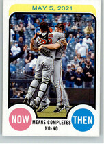 2022 Topps Heritage High Number Now & Then #NAT-11 John Means