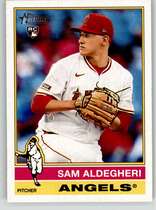 2025 Topps Heritage #322 Sam Aldegheri