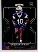 2021 Panini Prizm #438 Nahshon Wright