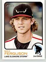 2022 Topps Heritage Minor League #155 Max Ferguson