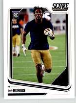 2018 Score Base Set #364 Josh Adams