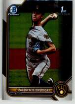 2022 Bowman Chrome Draft #BDC-132 Jacob Misiorowski