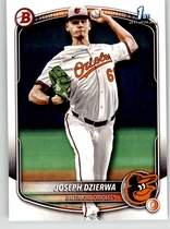 2025 Bowman Draft #BD-186 Joseph Dzierwa