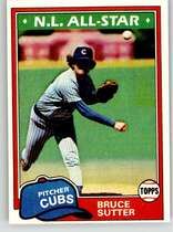 1981 Topps Base Set #590 Bruce Sutter