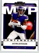 2022 Panini Contenders MVP Contenders #22 Justin Jefferson