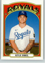 2021 Topps Heritage High Number #594 Kyle Isbel