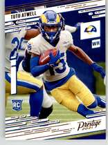 2021 Panini Chronicles Prestige Rookies Update #222 Tutu Atwell