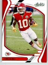 2021 Panini Absolute Retail Green #2 Tyreek Hill