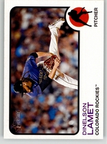 2022 Topps Heritage High Number #718 Dinelson Lamet