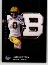 2025 Bowman Chrome University Lettered Up #LU-22 Jordyn Tyson