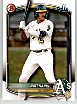 2025 Bowman Prospects #BP-102 Nate Nankil