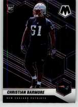 2021 Panini Mosaic #358 Christian Barmore