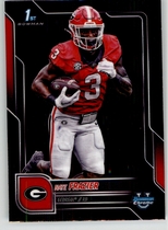 2025 Bowman Chrome University #80 Nate Frazier