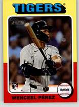 2024 Topps Heritage High Number #698 Wenceel Perez