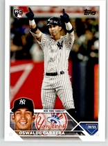 NY スーパールーキー！Oswaldo Cabrera 直筆サインカード NY スーパールーキー！Oswaldo Cabrera 直筆サインカード