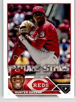 2023 Topps Base Set #155 Hunter Greene