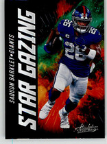 2021 Panini Absolute Star Gazing #SG20 Saquon Barkley