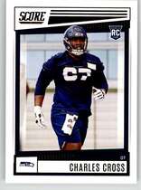 2022 Score Base Set #321 Charles Cross