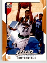2008 Upper Deck MVP #92 Corey Brewer