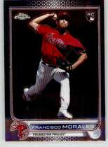 2022 Topps Chrome Update #USC168 Francisco Morales