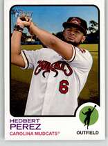 2022 Topps Heritage Minor League #175 Hedbert Perez