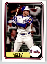 2025 Topps Archives 1987 Topps Boardwalk and Baseball #87BB-24 Austin Riley